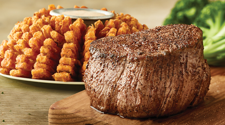 Step into the festive Aussie atmosphere of Outback Steakhouse, where every meal is a celebration.